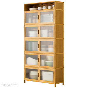 Wholesale multipurpose multi-layer storage cabinet shelf kitchen furniture