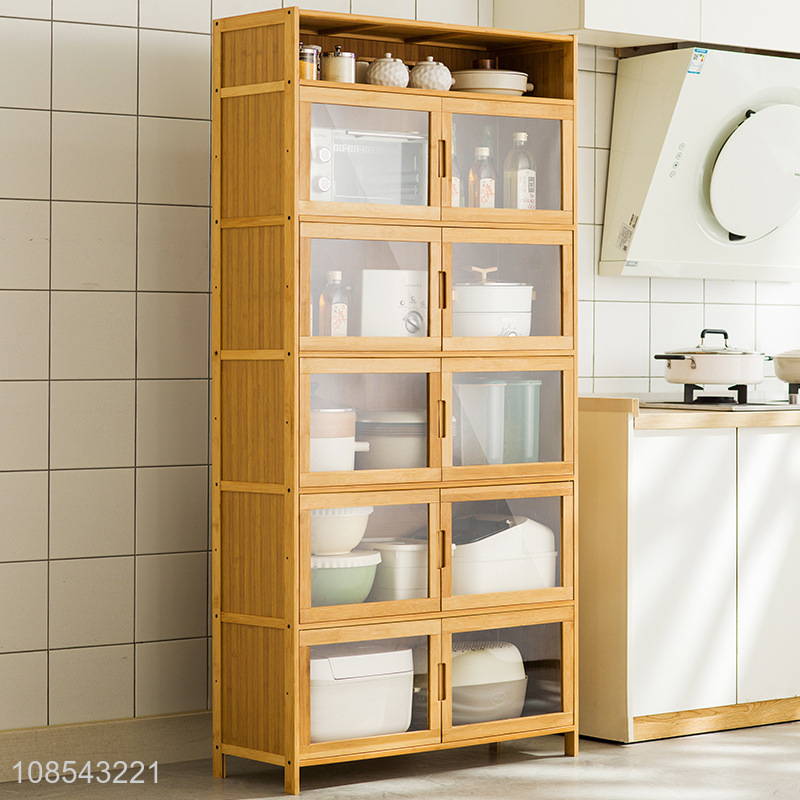 Wholesale multipurpose multi-layer storage cabinet shelf kitchen furniture