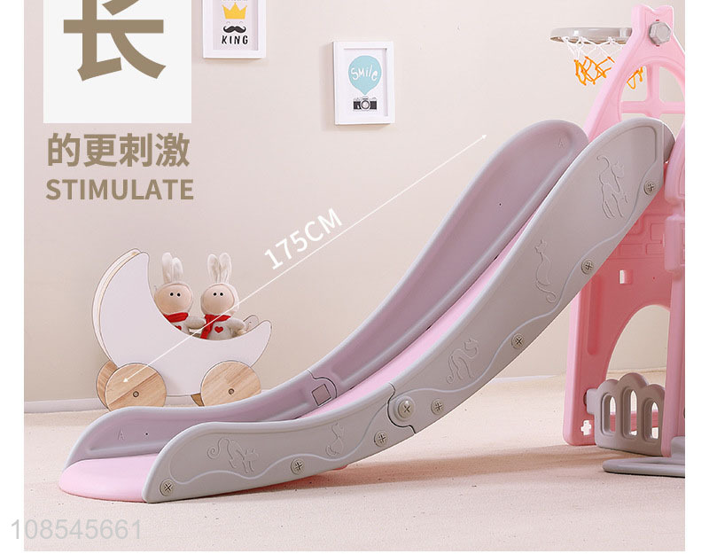 Factory price indoor outdoor children's slide swing set toys