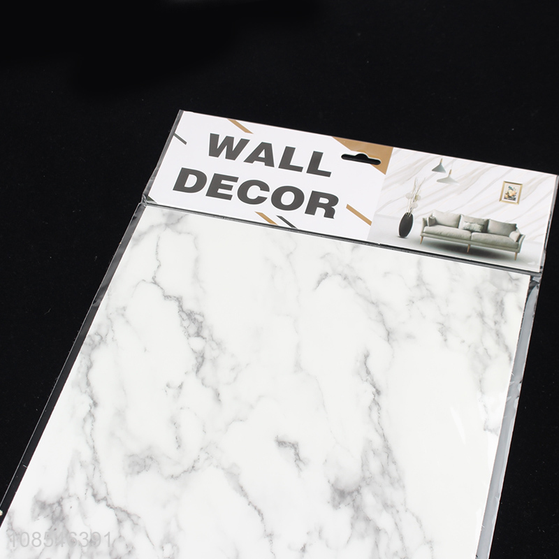 Wholesale peel and stick wall sticker marbling wallpaper home decor