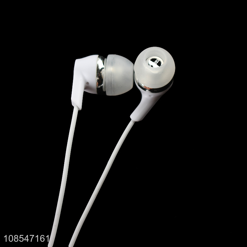 Wholesale in-ear wired earbud headphones for phones and laptops