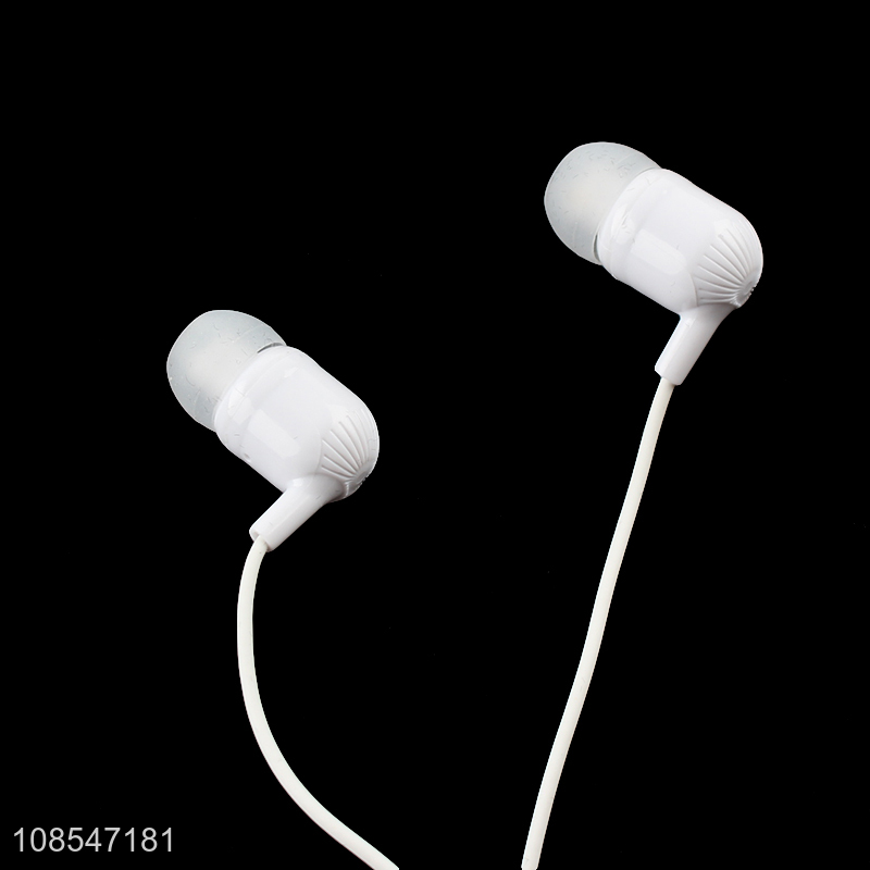 Factory price 3.5mm jack wired earphones stereo in-ear earphones
