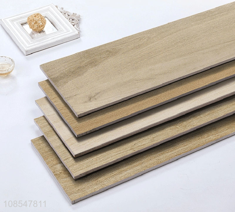 Good sale all-porcelain straight edge wood grain floor tiles