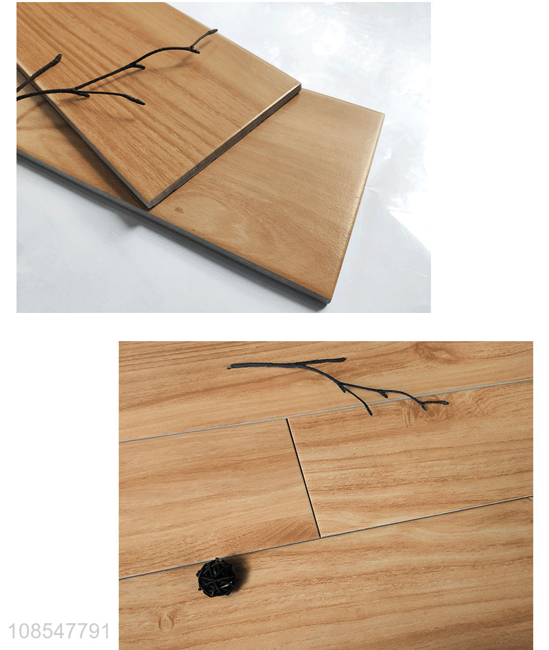 Online wholesale non-slip wood grain brick floor tiles