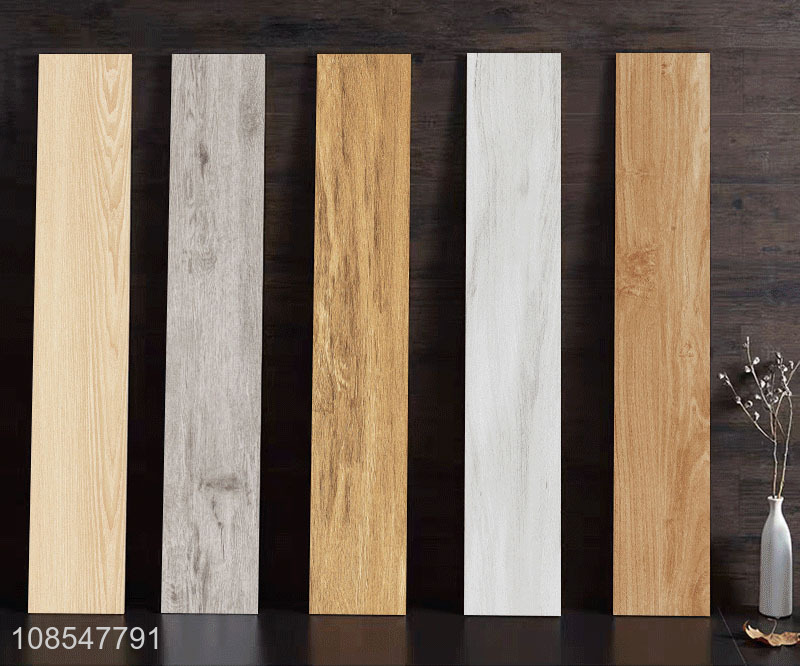 Online wholesale non-slip wood grain brick floor tiles