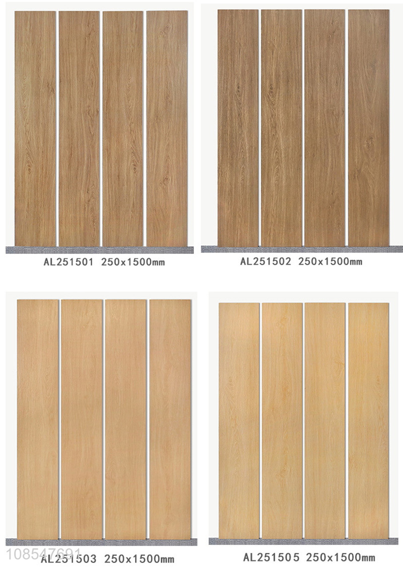 Factory price non-slip floor tile wood grain brick