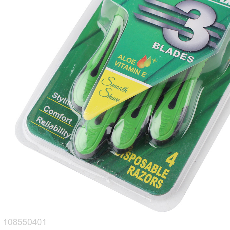 China products disposable triple blades razor for daily use