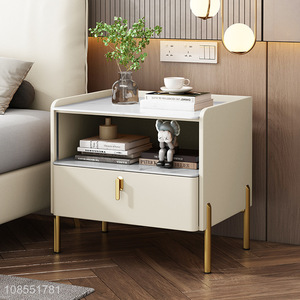 China factory bedroom minimalist night stand storage cabinet