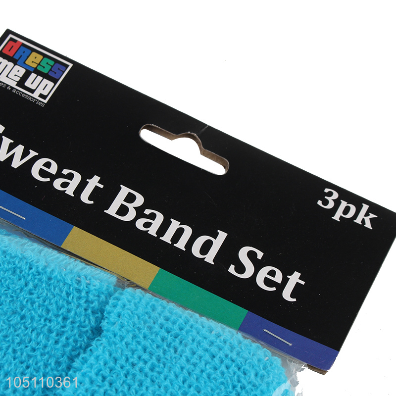 Good Factory Price 3PCS Sweat Band Set