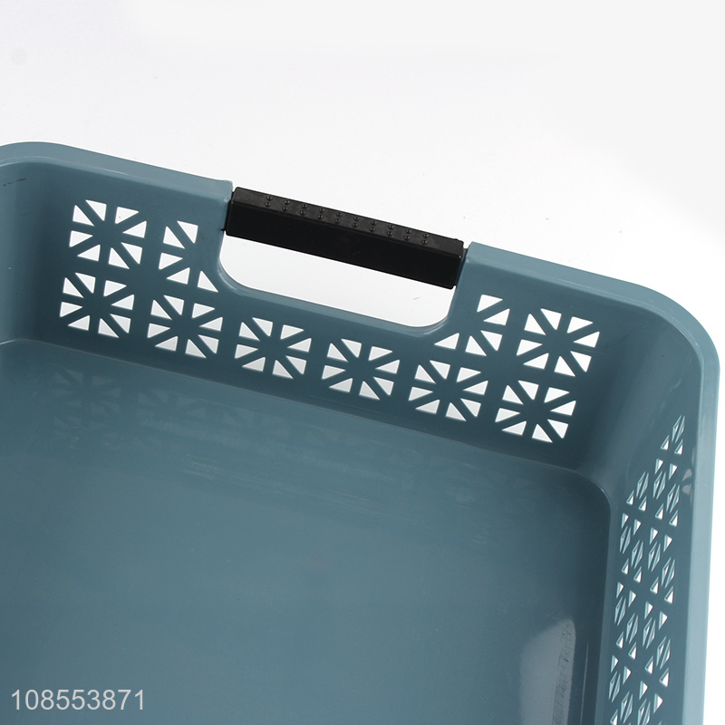 New product plastic storage basket pantry organization storage bins
