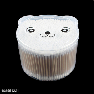 China imports 500pcs bamboo cotton swabs for ear wax removal