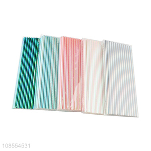 Hot products multicolor disposable paper drinking straw