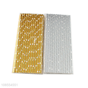 Top products food grade disposable paper straw for juice