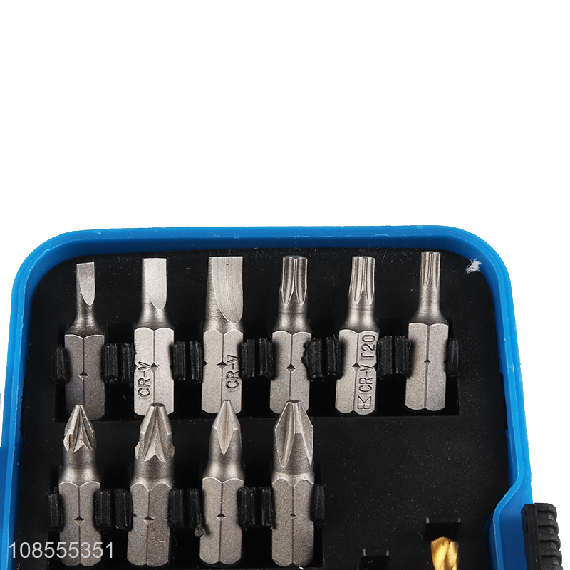 Online wholesale electric drill head set screwdriver bits