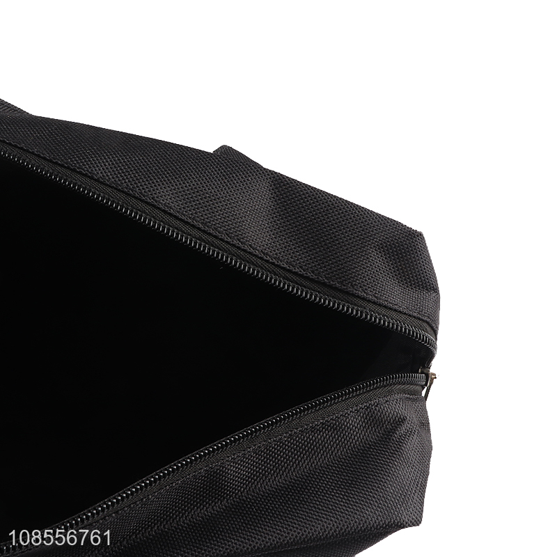 Factory supply black polyester handbag tote bag for sale