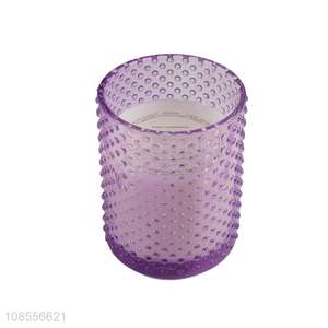 Factory price smokeless glass jar scented candle