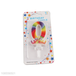 Good selling party supplies birthday candle for cake