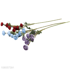 Best quality home décor polyester artificial flower for sale