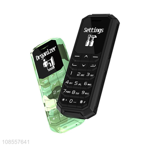 Wholesale mini mobile phone 0.66 inch screen bluetooth keypad phone for student