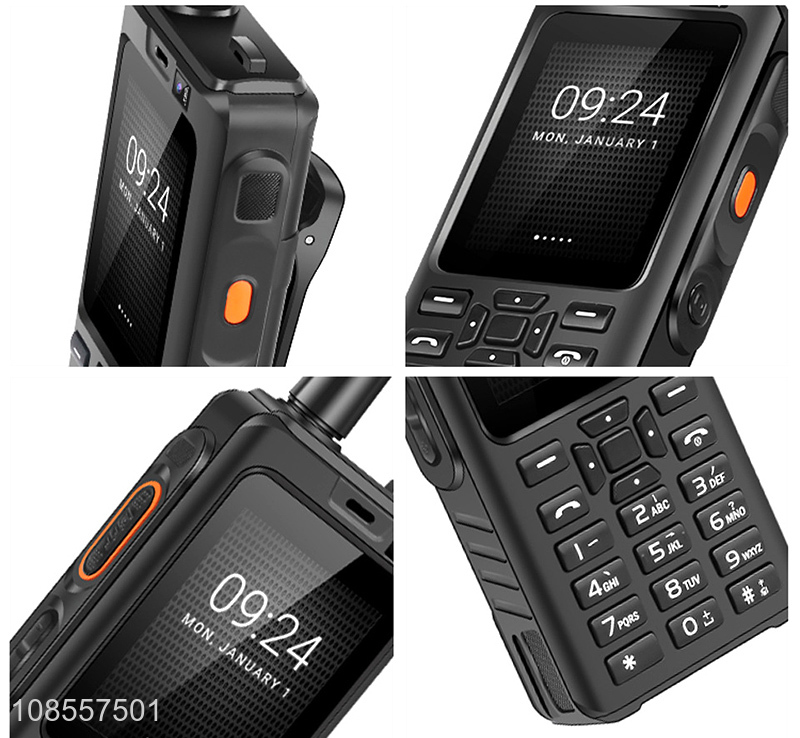 OEM ODM 2.4 inch screen 4G LTE Android walkie talkie PTT mobile phone