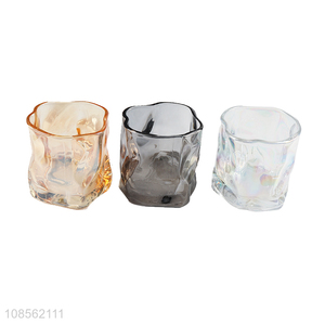Hot selling luxury glass driniking cups juice cup whiskey cup