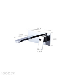 Low price waterfall wall-mounted basin faucet for sale