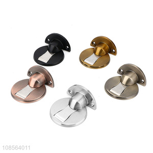 High quality zinc alloy strong magnetic anti-collision door stopper