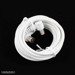 Good selling white 1.5m video audio dvd component cables