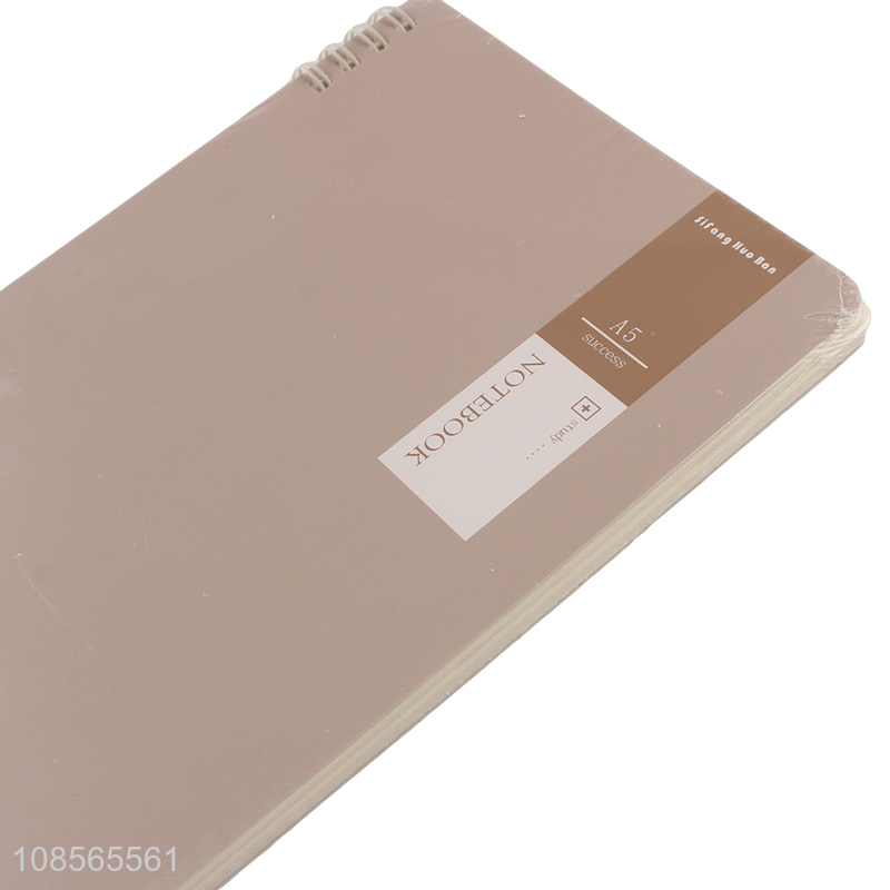 China products multicolor writing paper coil notebook