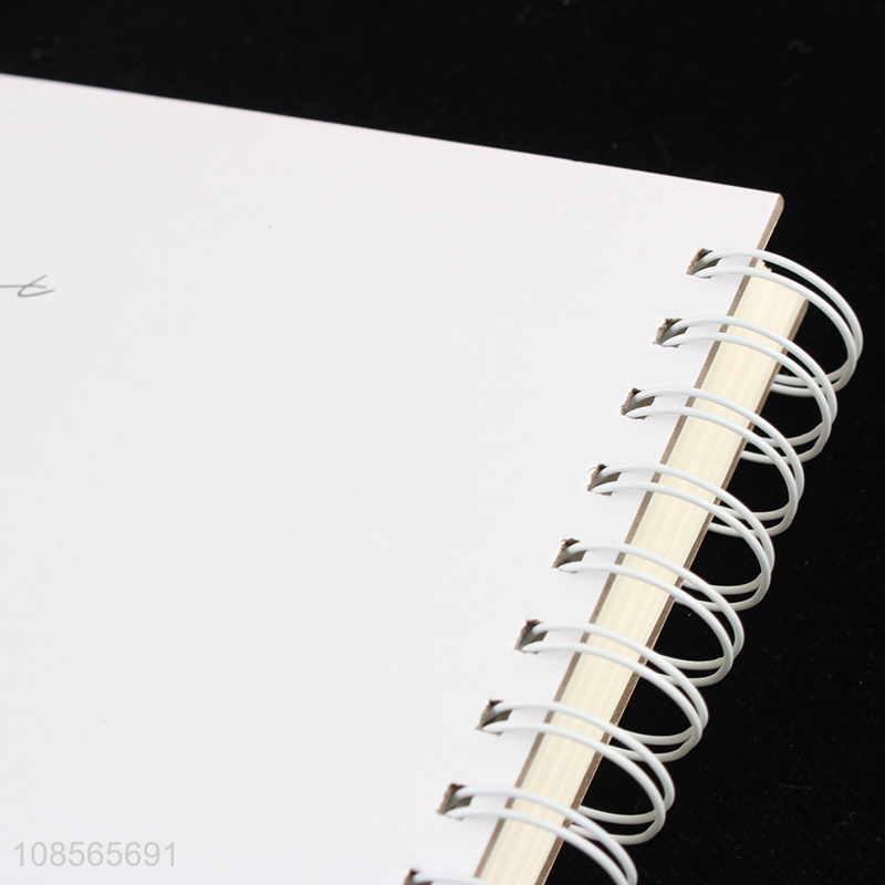 Good quality hardcover writing coil notebook for stationery