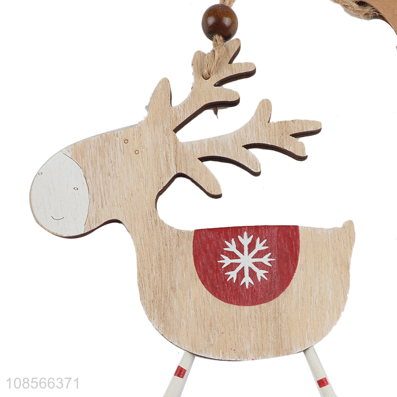 Popular products wooden christmas hanging ornaments for sale