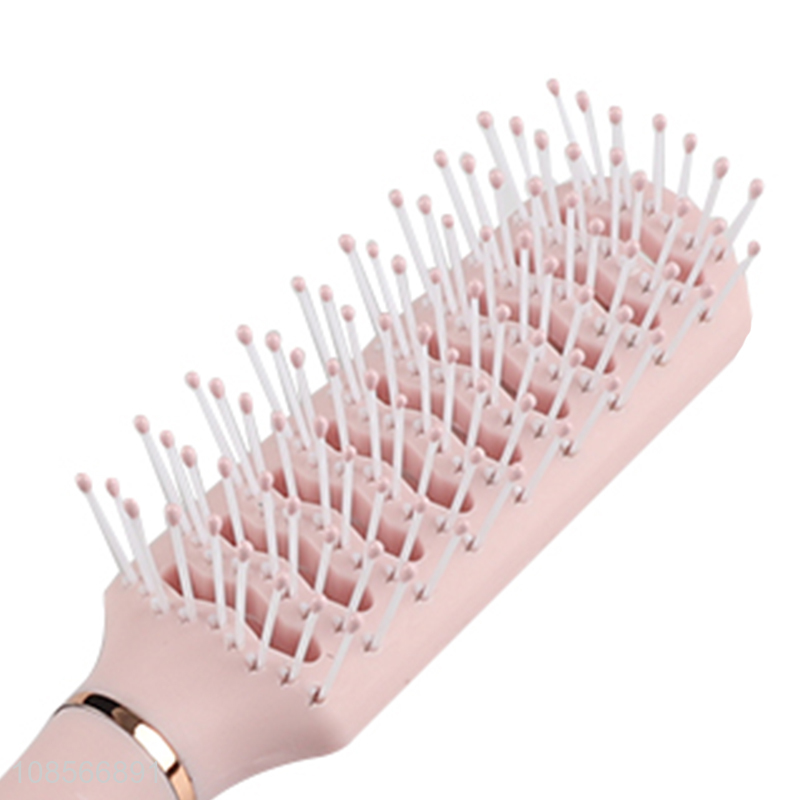 Good quality anti-static plastic massage hair comb brush