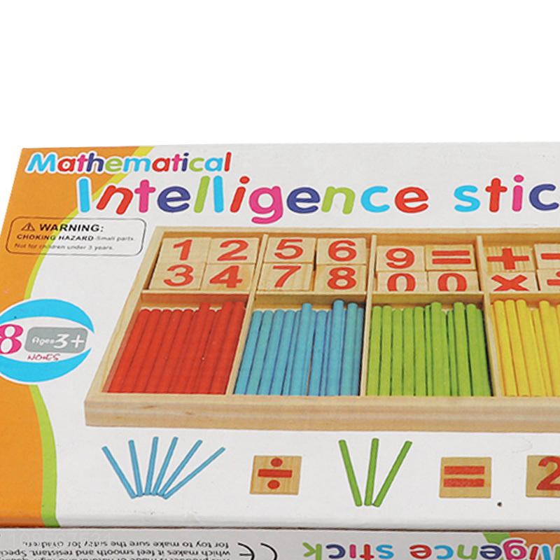 Hot selling mathematical intelligence stick counting sticks toy