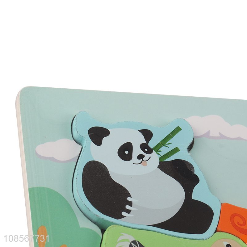 Online wholesale 3D animal jigsaw puzzle for kids toddlers