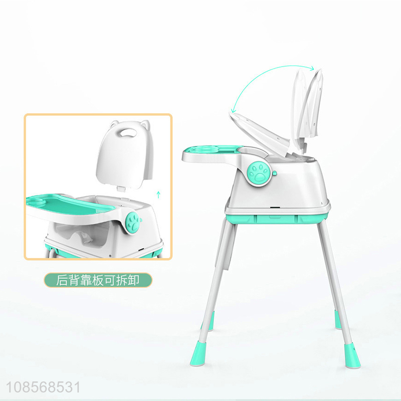 Hot selling foldable baby high chair toddlers dining chair