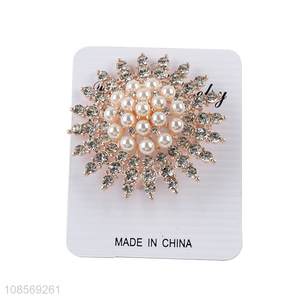 Most popular elegant noble brooches alloy atmosphere brooch