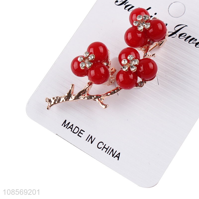 High quality alloy brooch banquet plum blossom brooches