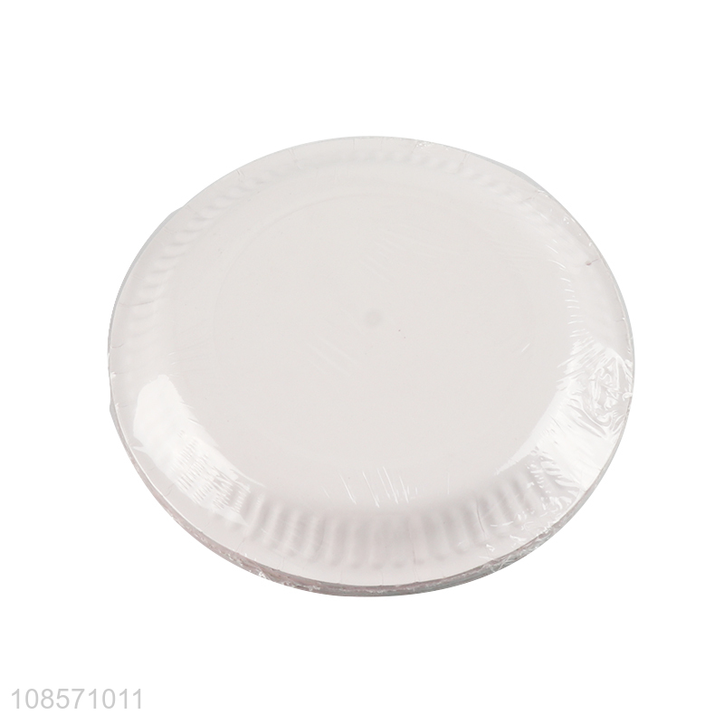 Factory supply 6 inch paper plate party paper tableware