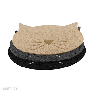 Wholesale pet mat waterproof non-slip cat litter mat