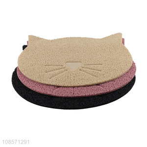 Low price pvc cat litter mat multi-function pet mat