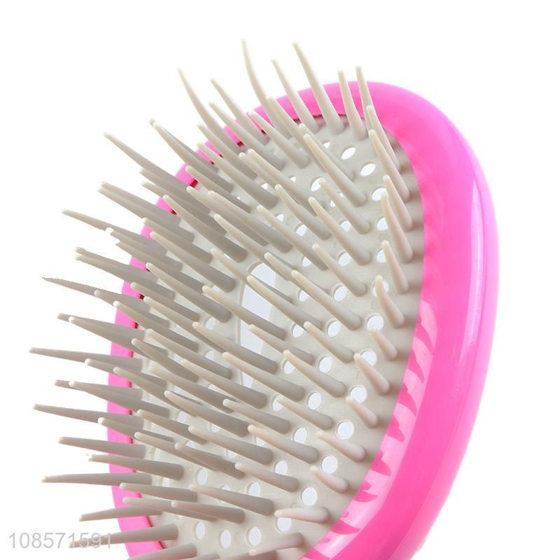 Wholesale airbag massage comb hollowed out hair brush