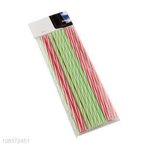 Factory price disposable plastic drinking straw juice straw