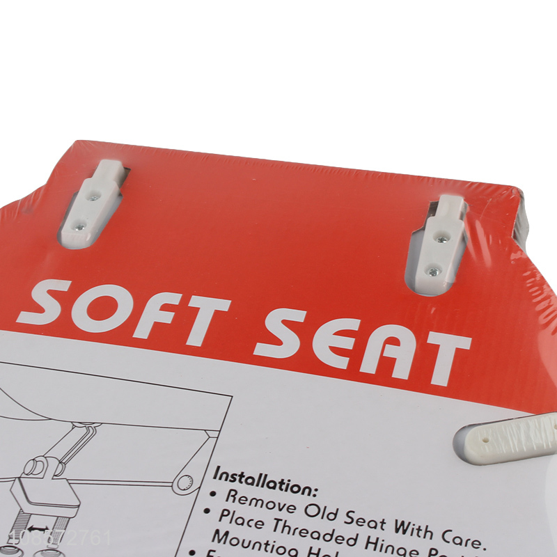 Best selling pvc household soft toilet seat for bathroom