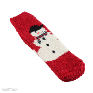 Good quality christmas stocking christmas warm floor socks