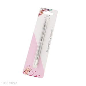 Wholesale from china double-headed nail cuticle pusher for nail cleaner