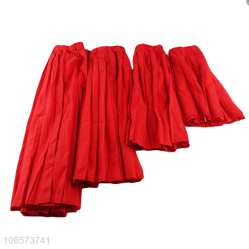 Hot selling multicolor fashion children's pleated skirt