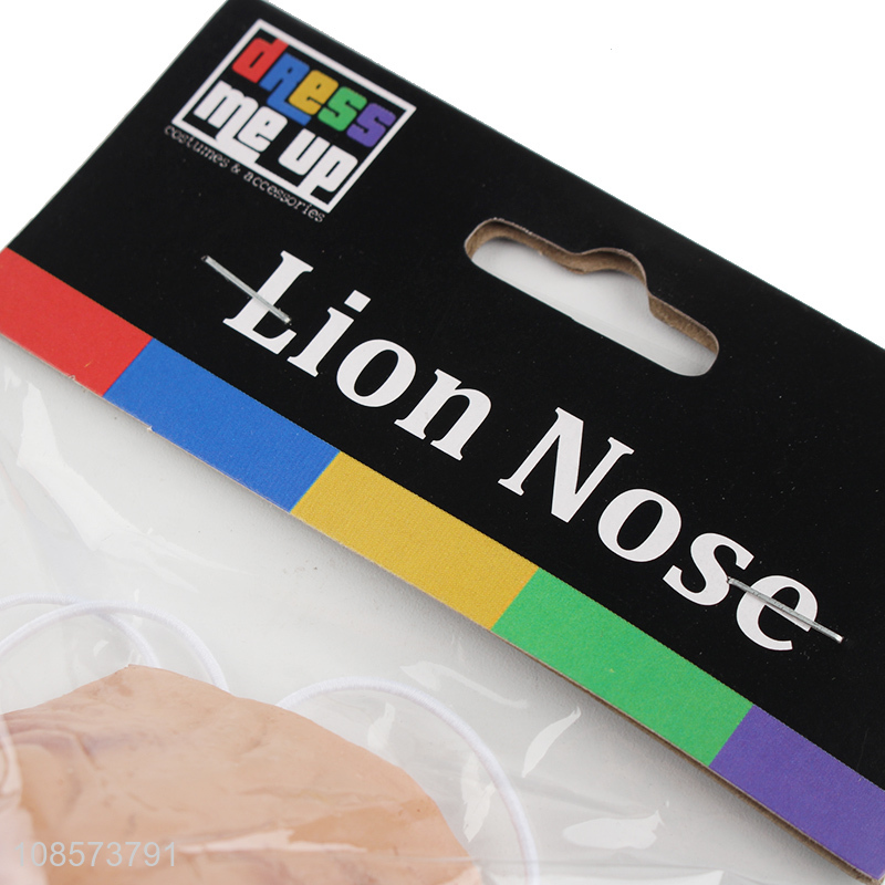 Hot products facial decoration animal nose lion nose