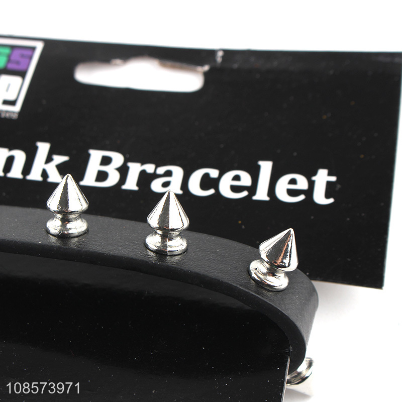 Factory price fashion jewelry punk bracelet for decoration