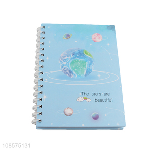 Wholesale 6pcs A5 spiral notebook office school student stationery