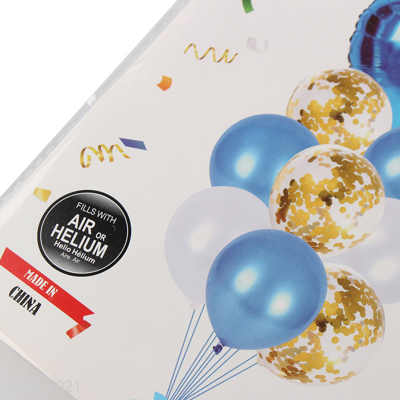 Hot selling 9pcs balloon set for birthday wedding party decor